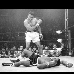 Boxing-a heavyweight