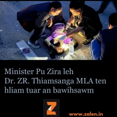 Minister leh MLA in
