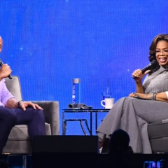 Oprah leh The Rock c