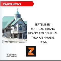 SEPTEMBER : Kohhran